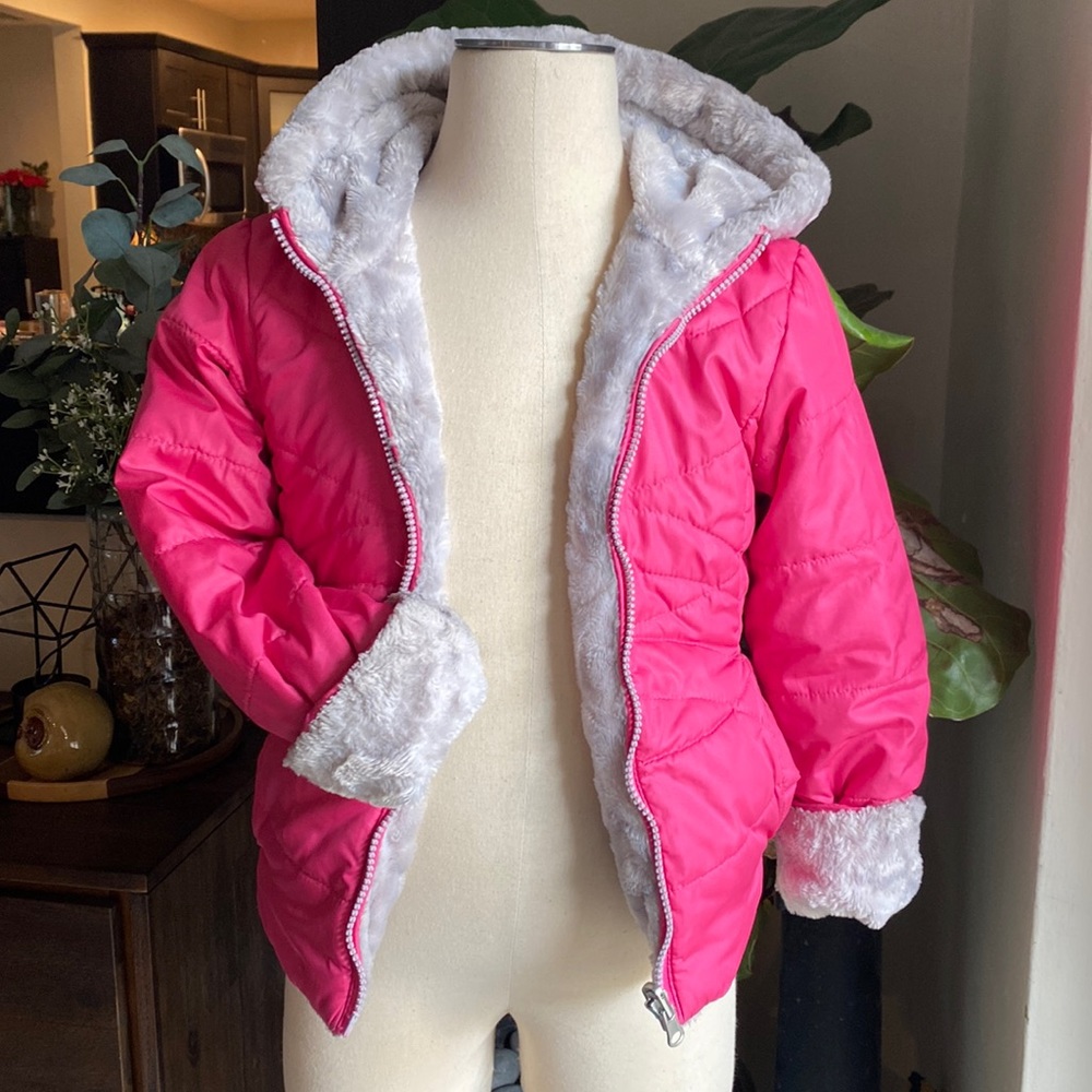 Slalom Reversible Faux Fur Jacket